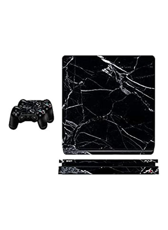 غلاف لجهاز بلايستيشن 4 سليم بتصميم رخامي - v1635725870/N51657756A_1