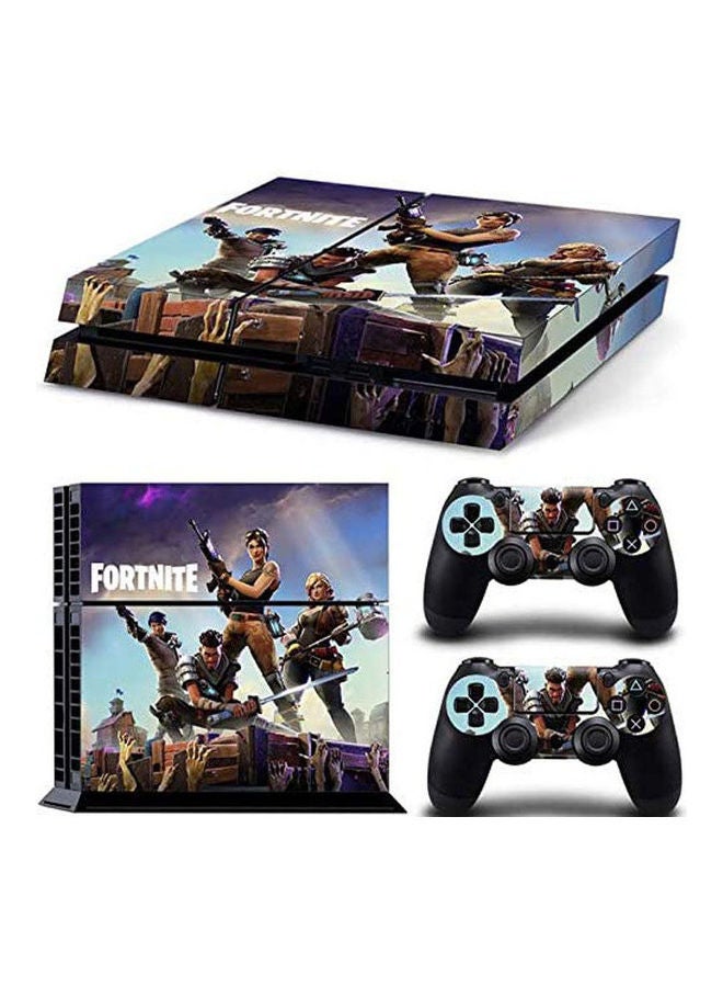 Fortnite Sticker Case Protector For Ps4 Controller Skins 4 Console And 2 Controllers Skins For Ps4 Stickers Decal Mm