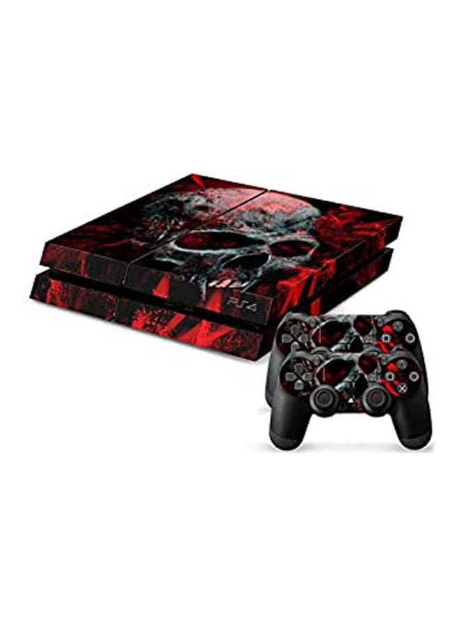 3إم 3m PS4 Game Console And Controller Cartoon Skin Set