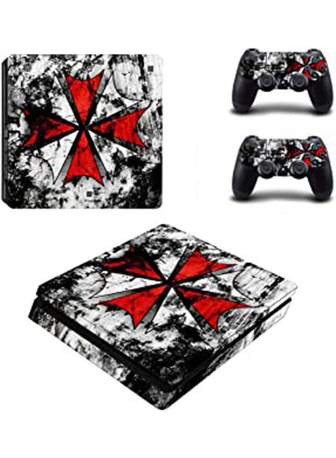 3M Resident Evil Skin Sticker For Sony PlayStation 4(Slim) And Remote Controllers
