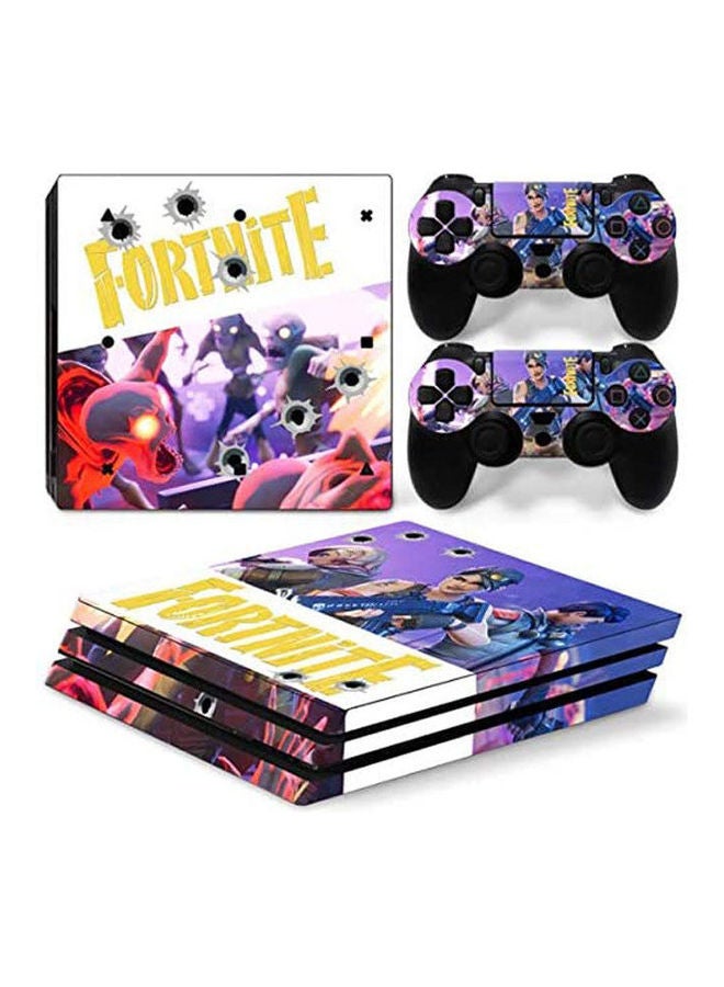 ملصقات فورتنايت لجهاز بلاي ستيشن 4 برو بلاي ستاتيو واقي من الخدوش S