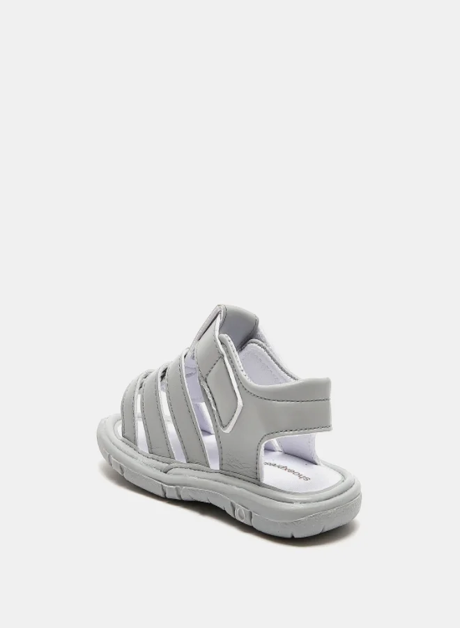 shoexpress Kids Strappy Casual Sandals Grey