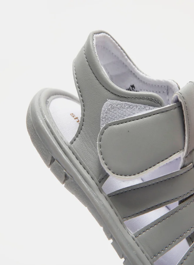 shoexpress Kids Strappy Casual Sandals Grey