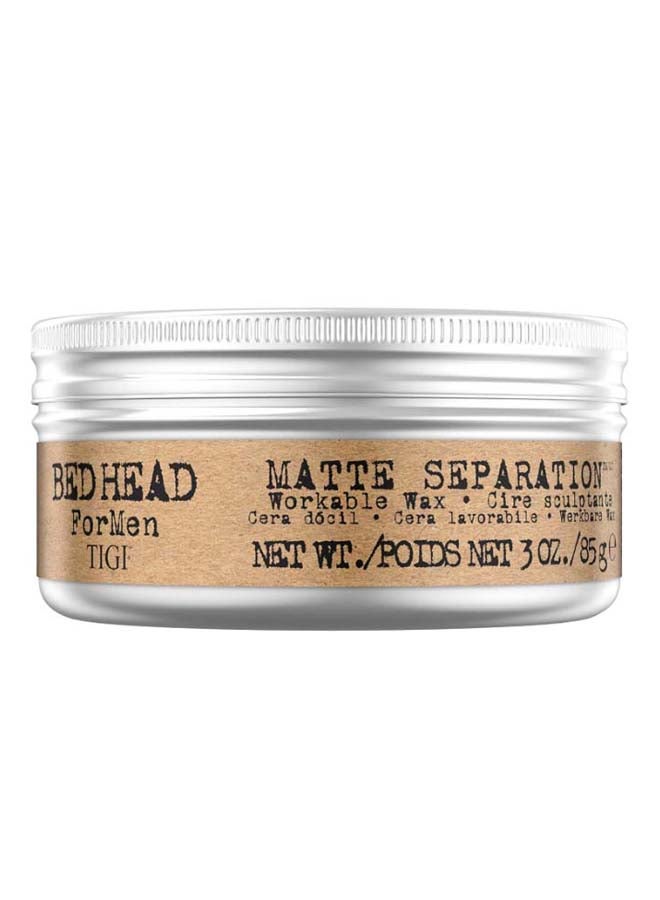 Bed Head B For Men Matte Separation Workable Wax - https://f.nooncdn.com/p/v1635747163/N23976313A_1.jpg?format=jpg&width=original