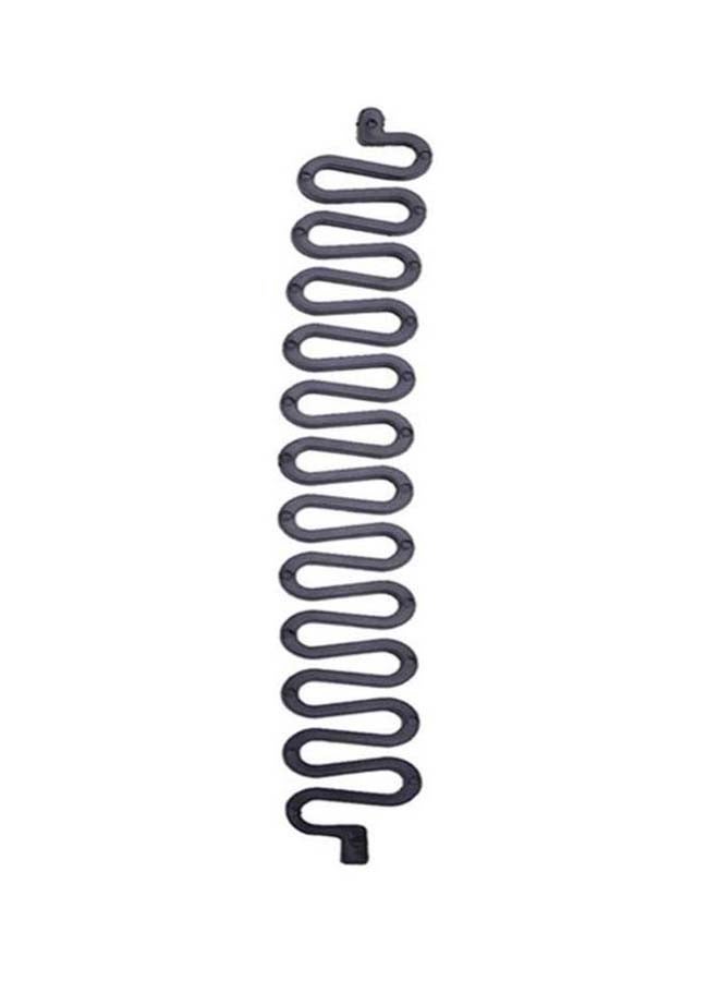 2-Piece Hair Braiding Roller Hook With Twist Maker Black - Image 2