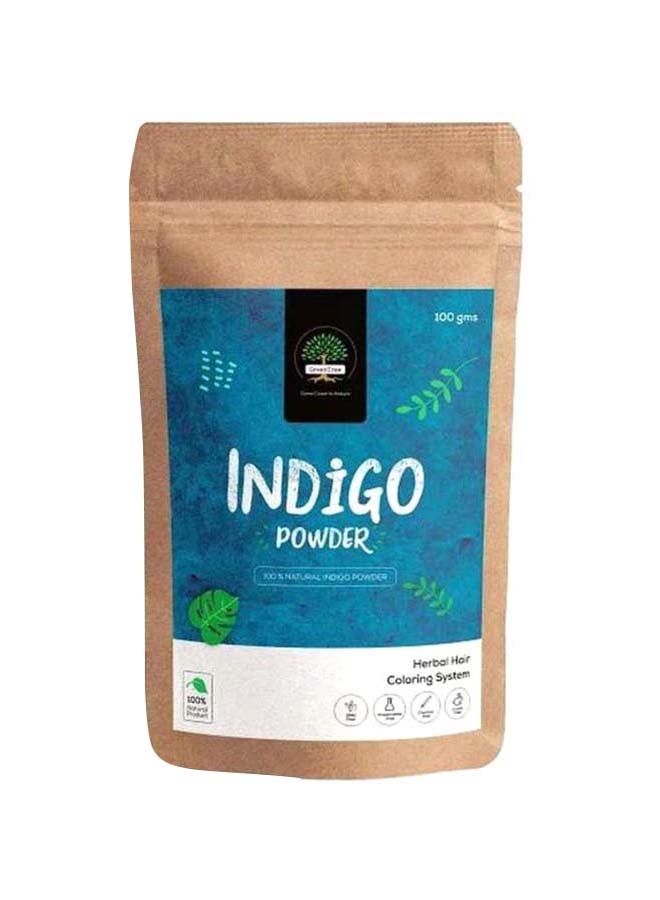 جرين تري مجموعة بودرة حنّاء عشبية مع بودرة نيلي Herbal Henna Powder (100 g), Indigo Powder (100g) - Image 2