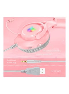 onikuma X16 Colourful RGB Light Wired Gamer Headphones  - Image 5