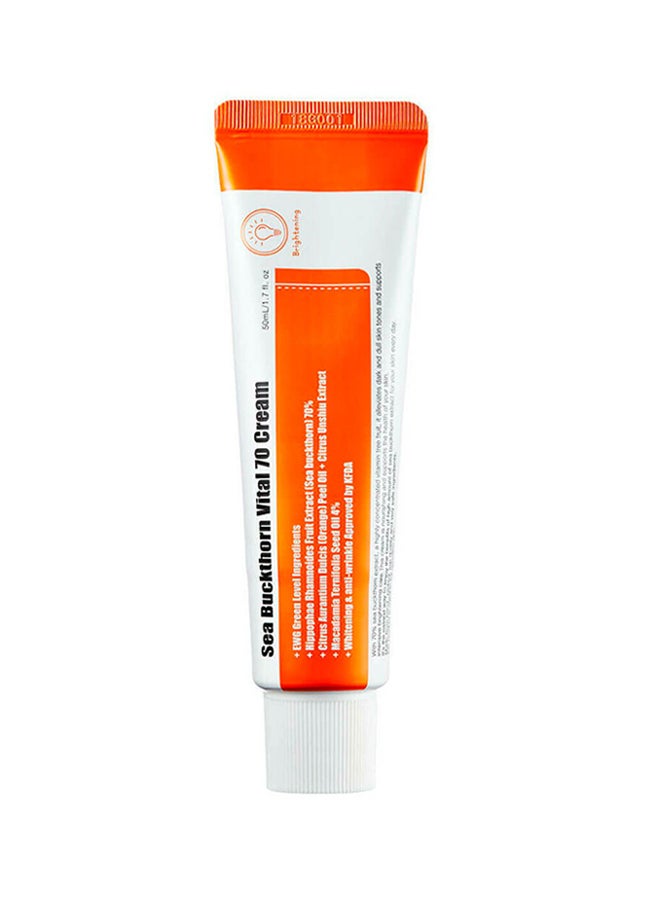 PURITO Sea Buckthorn Vital 70 Cream 50ml - Image 1