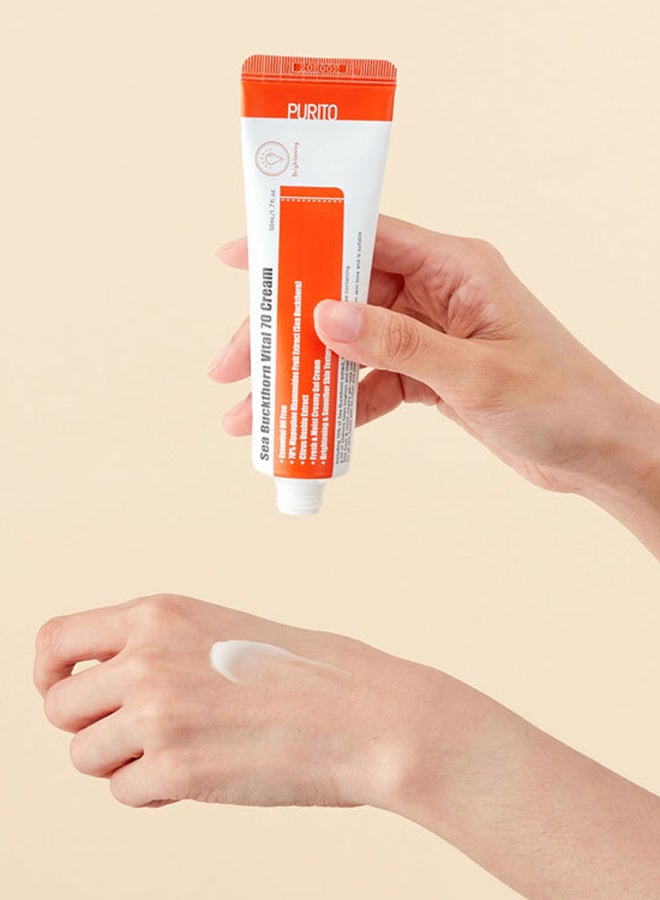 PURITO Sea Buckthorn Vital 70 Cream 50ml - Image 2