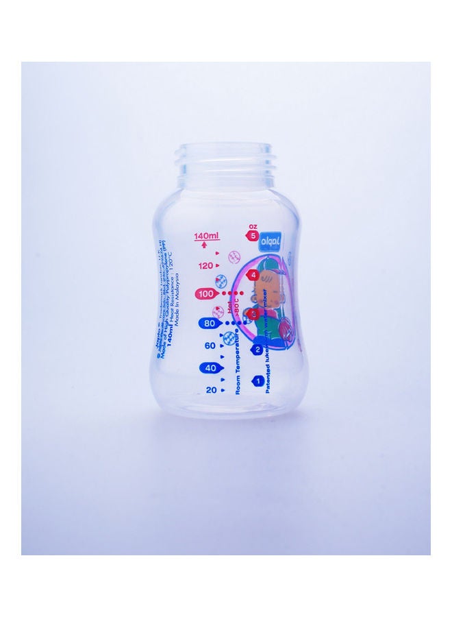 جابلو Streamline baby feeding Bottle with Anti-colic nipple & Lukewarm water mixer size 140 ml (card) - Assorted - Image 3