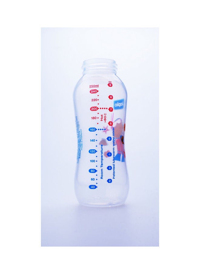 Streamline baby feeding Bottle with Anti-colic nipple & Lukewarm water mixer size 250 ml