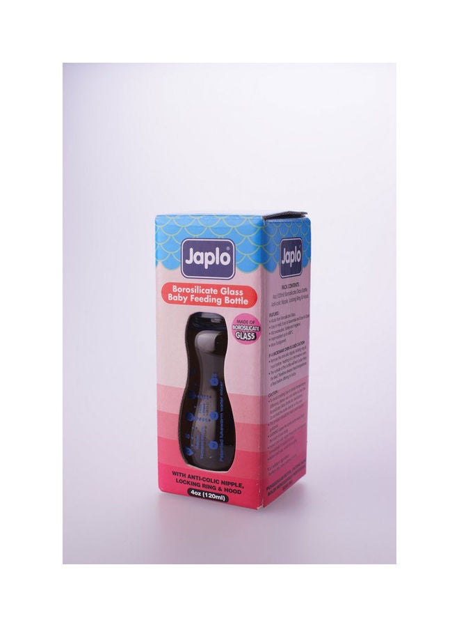 Japlo - Borosilicate Glass Bottle 120 ml - Image 1