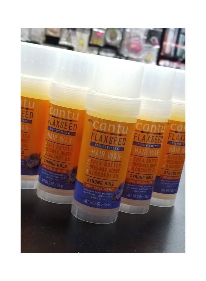 Cantu Flaxseed Smoothing Hair Wax 56grams - Image 5