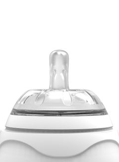 Nuvita Set Of 2 Anti-Colic Valve Mimic Feeding Bottle Teats 0m+ - Clear  - Image 4