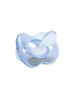 Orthosoft Light Silicone Pacifier With Orthodontic Teat Newborn - Blue