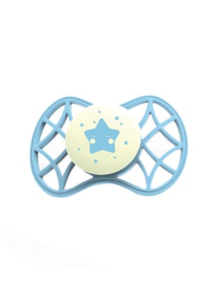 Glow In The Dark Orthodontic Pacifier, Aquamarine - v1635753964/N46365819A_1