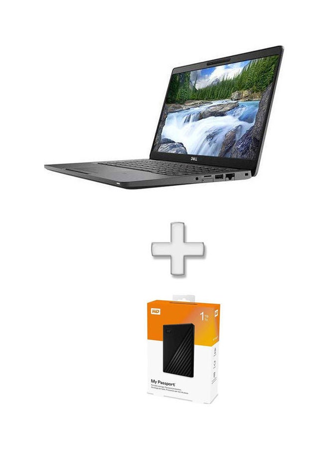 Latitude-5300  (Upgraded Version) Laptop With 13.3-inch Display,Intel core i5 8365U/8GB DDR4/256GB SSD/Intel UHD Graphics Windows 10 English English Black
