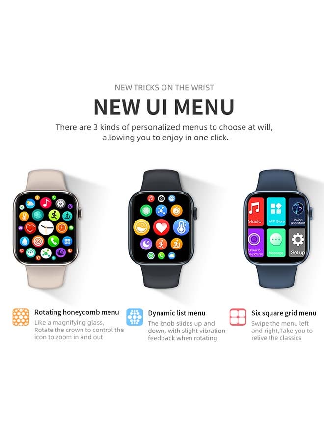 150.0 mAh Series 8 Smartwatch Blue