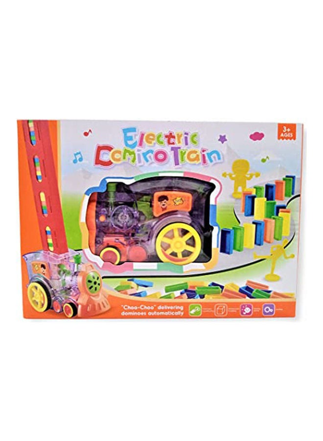 Electric Domino Train Educational Toys For Kids 