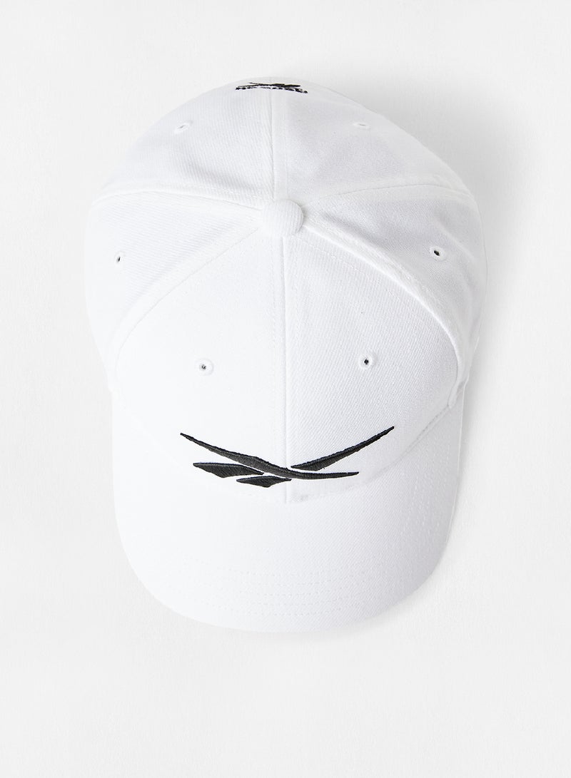 Reebok United By Fitness Baseball Hat White - Image 2