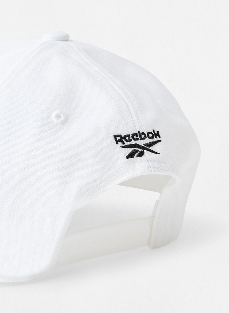 Reebok United By Fitness Baseball Hat White - Image 3