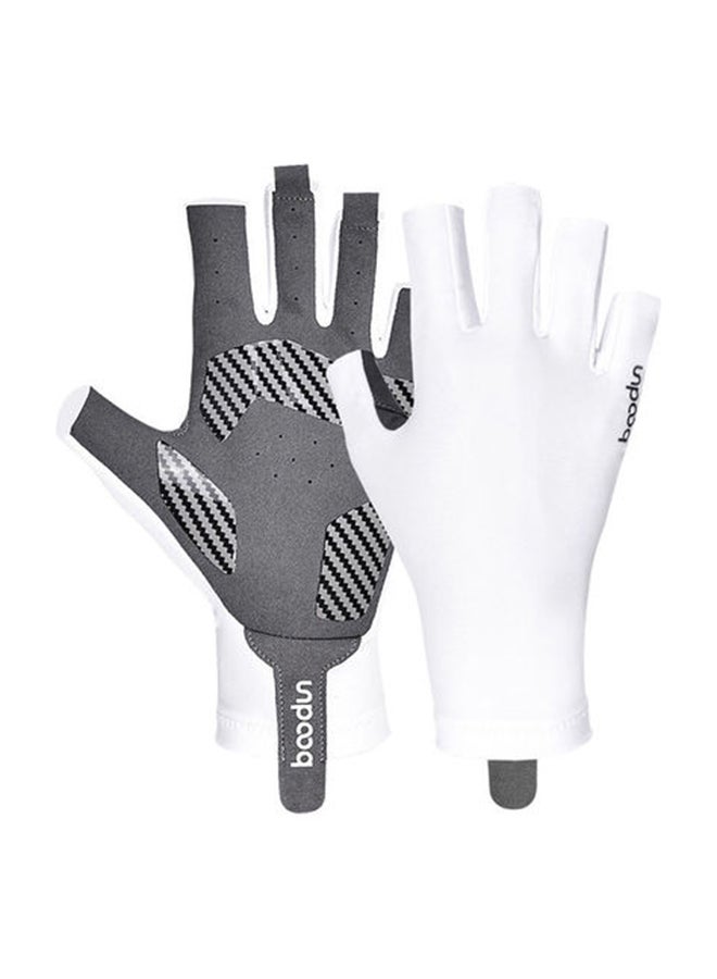 بودون Anti-Skid Sun Protection Half Finger Fishing Glove 30x3x16cm - Image 1