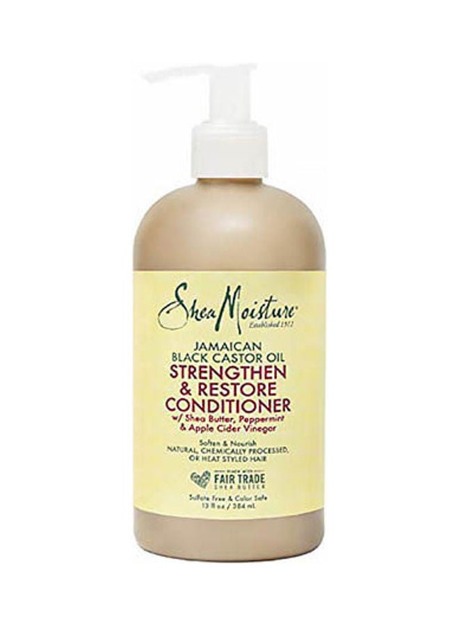 SheaMoisture - Stren. & Restore Conditioner Multicolour 384ml - Image 1