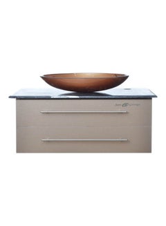 Vanity Sink With Storage Cabinet With Sink Basin B-46  Only Unit Multicolour 60x 50 x 40cm