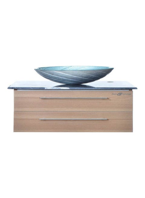 Vanity Sink With Storage Cabinet With Sink Basin B-401 With Waist Multicolour 40X40X249cm