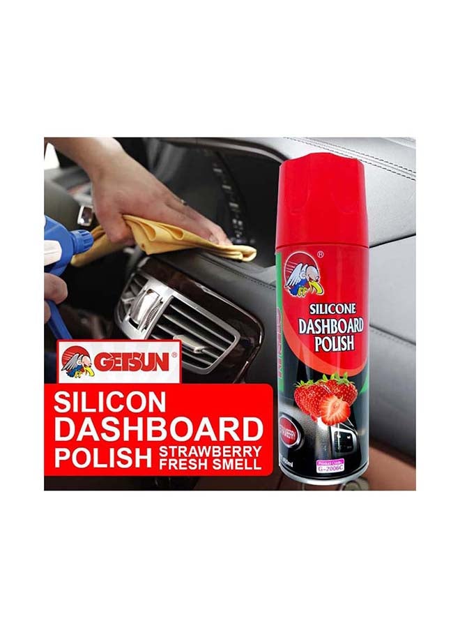 Getsun G-2006C ,450ml Silicon Dashboard Polish , Strawberry