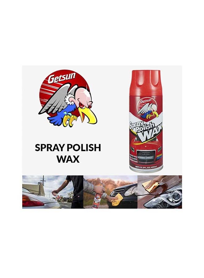 GETSUN Getsun G-2097 ,450ml Spray Polish Wax  - Image 3