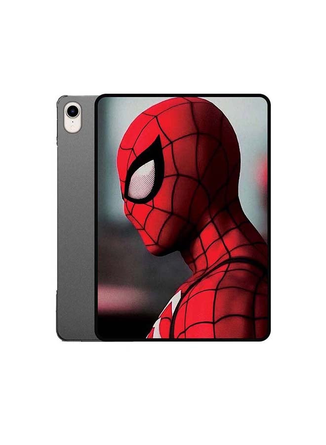 Theodor Protective Flip Case Cover for Apple iPad Mini 6 Spider Man Side Face - Image 1