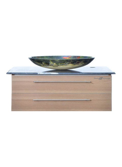 Vanity Sink With Storage Cabinet With Sink Basin B-408 Only Unit Multicolour 40X40X276cm