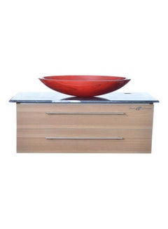 Vanity Sink With Storage Cabinet With Sink Basin B-411 Only Unit Multicolour 40X40X292cm