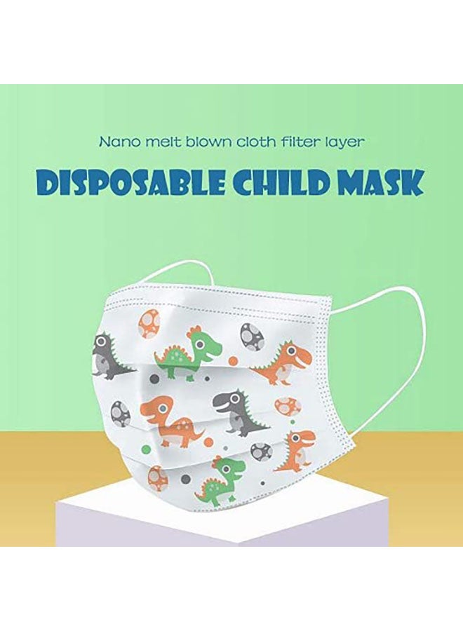 ميد ون 50 قطعة من الأوشحة للأطفال بنمط ديناصور لطيف - Image 5