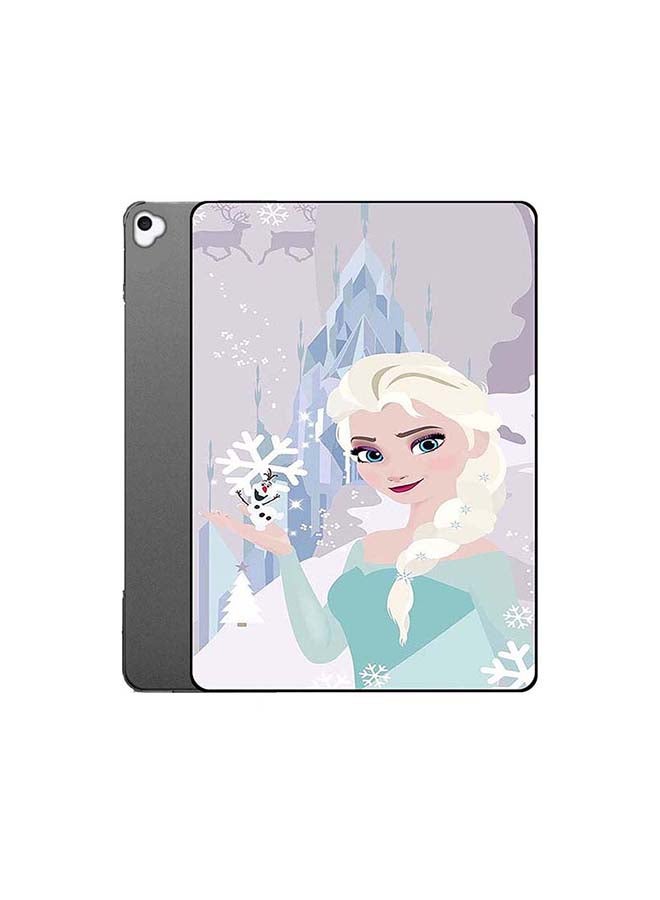 Theodor Protective Flip Case Cover For Apple iPad 9 Barbie In Winter Multicolour  - Image 1