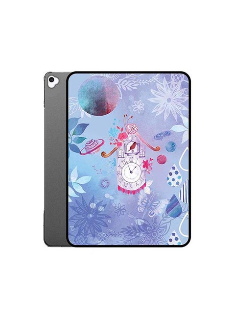 Protective Flip Case Cover For Apple iPad 9 Cuckoo Clock Multicolour