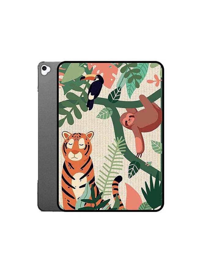 Theodor Protective Flip Case Cover For Apple iPad 9 Forest Graphic Multicolour - Image 1