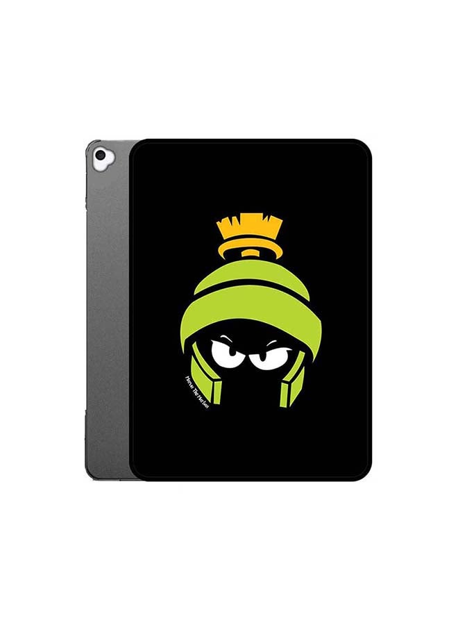 Theodor Protective Flip Case Cover For Apple iPad 9 Green Helmet Multicolour  - Image 1