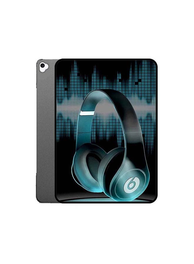 Theodor Protective Flip Case Cover For Apple iPad 9 Headphones Multicolour - Image 1