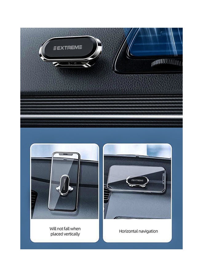 G-TiDE EXTREME Magnetic Car Mount Mobile Holder Black/Silver - Image 4