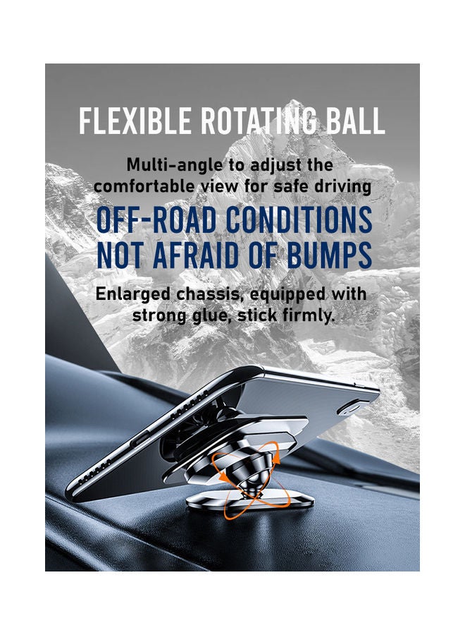 G-TiDE EXTREME Magnetic Car Mount Mobile Holder Black/Silver - Image 3