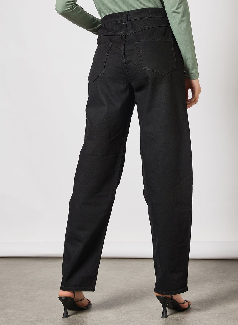 SELECTED FEMME - High Waist Jeans Black - Image 1