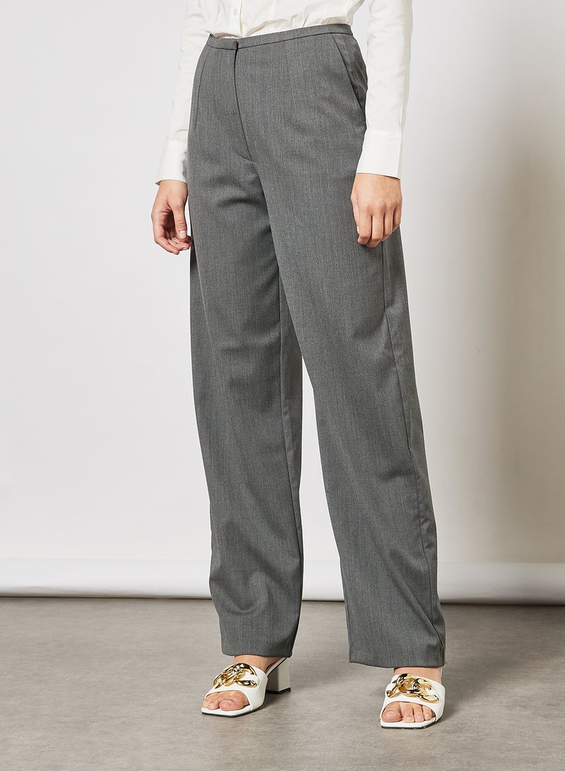 SELECTED FEMME - High Waist Pants Grey - Image 1