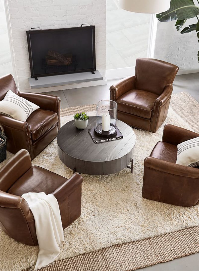 ebb & flow - Wool Rug Unique Luxury Quality Material For The Perfect Stylish Home  Soft And Comfort Level And Stuff  WBJ-7695 -5'X8' Brown - Image 1