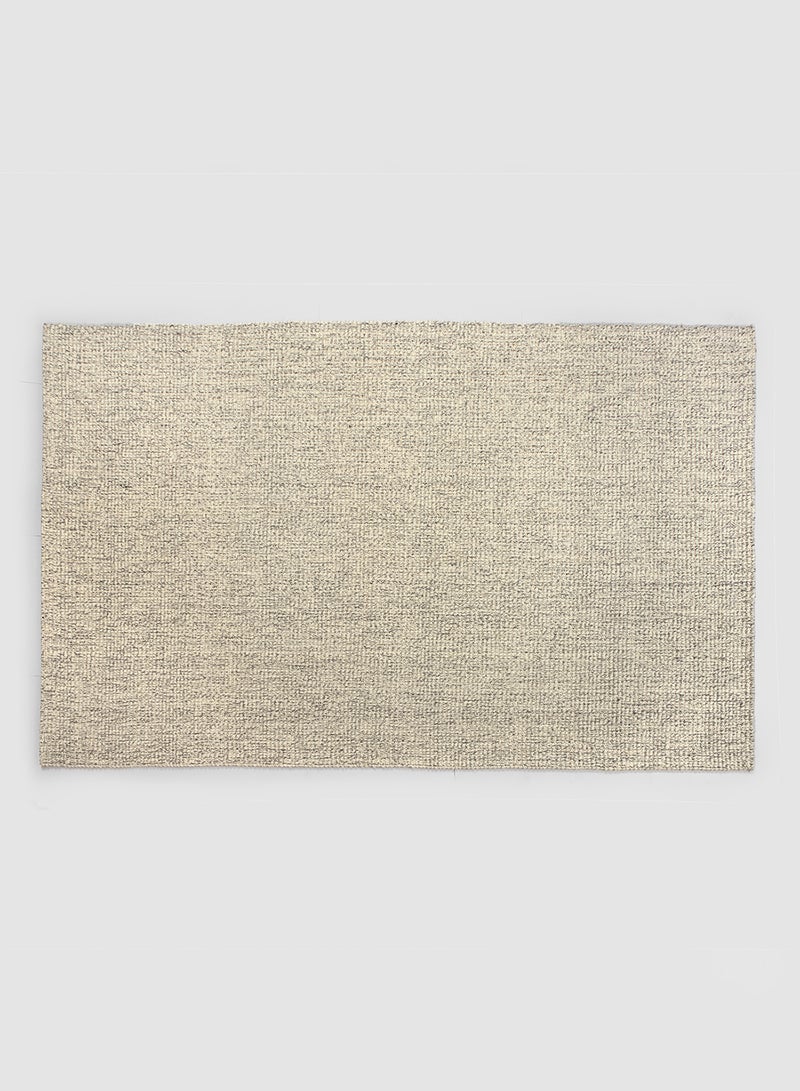 ebb & flow - Wool Rug Unique Luxury Quality Material For The Perfect Stylish Home  Soft And Comfort Level And Stuff  WBJ-7700 -5'X8' Grey - Image 1