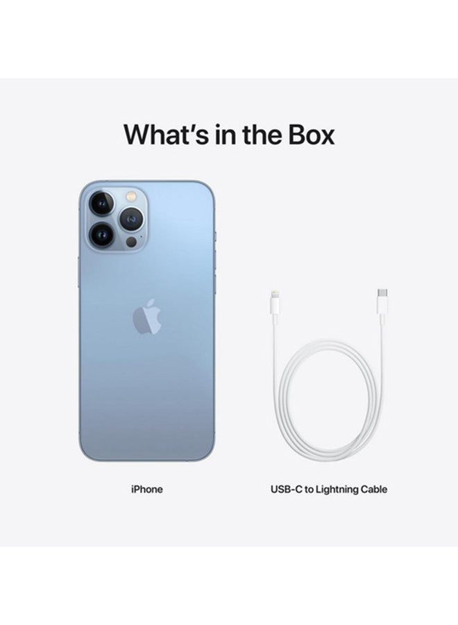 Apple - iPhone 13 Pro Max 1TB Sierra Blue 5G With FaceTime - KSA Version - Image 1