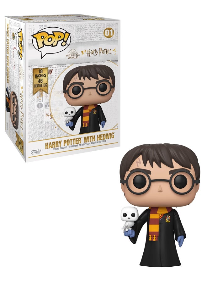 Harry Potter With Hedwig Action Figure 18inch