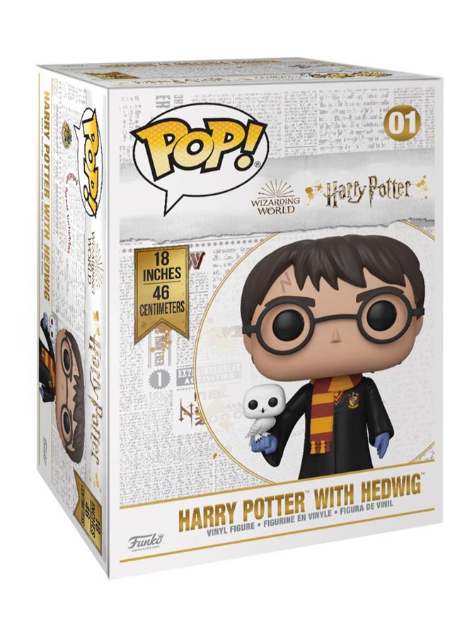 Harry Potter With Hedwig Action Figure 18inch