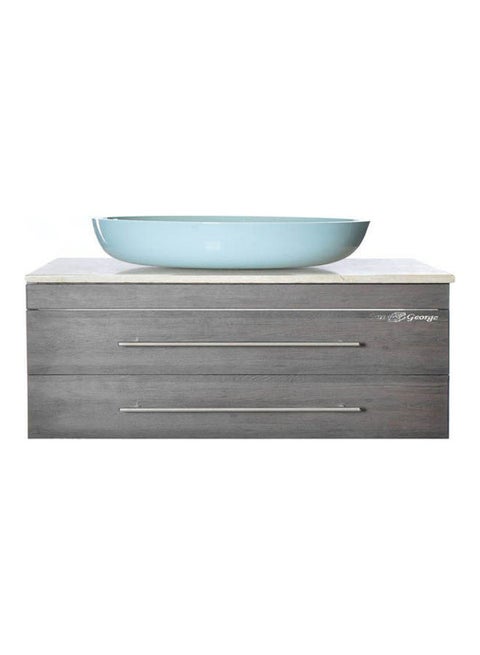 Vanity Sink With Storage Cabinet With Mixer Multicolour 60cm